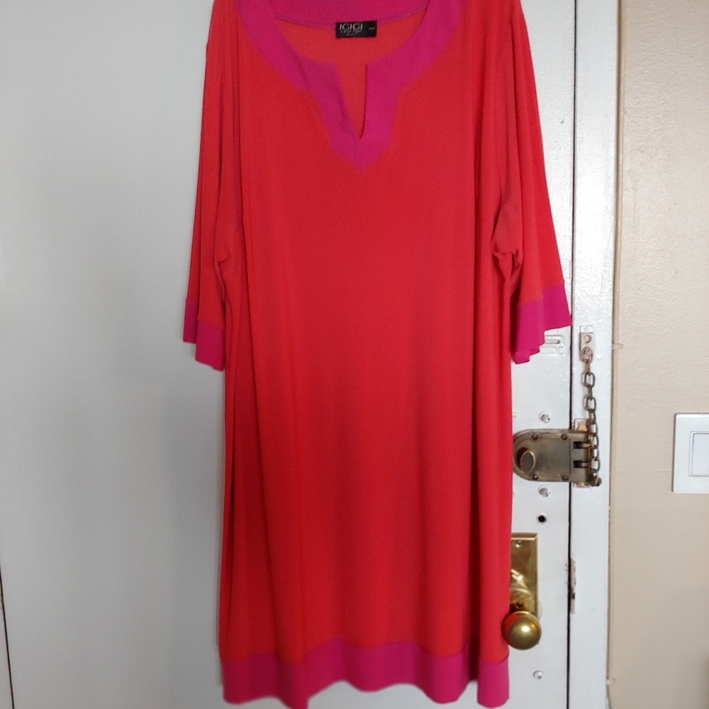 IGIGI COLORBLOCK DRESS-SIZE 26/28
